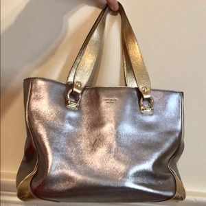 Kate Spade metallic tote